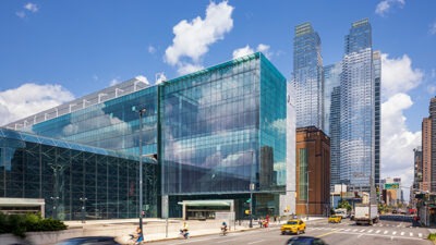 Exterior of the Javits Center