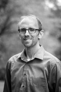 Jeff Mele black and white headshot