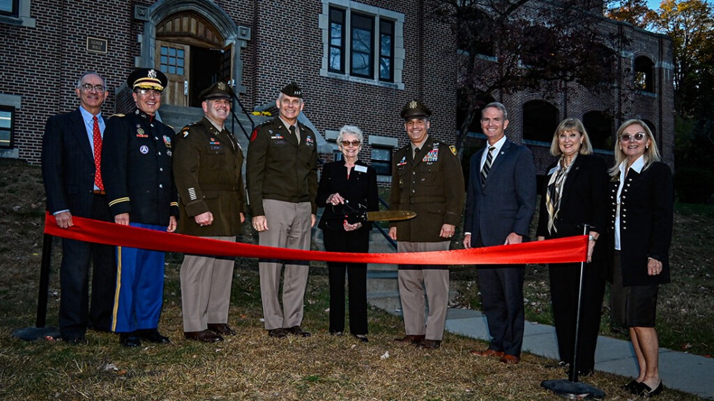 West Point Glee Club, Egner Hall ribbon cutting ceremony